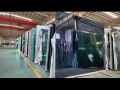 10.38mm 55,1 ясных бесцветных обожженных прокатанных безопасностью стекла поплавка