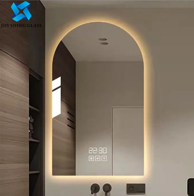 Стена освещенная тщетой установила зеркала для украшения Bathrooms, зеркала СИД
