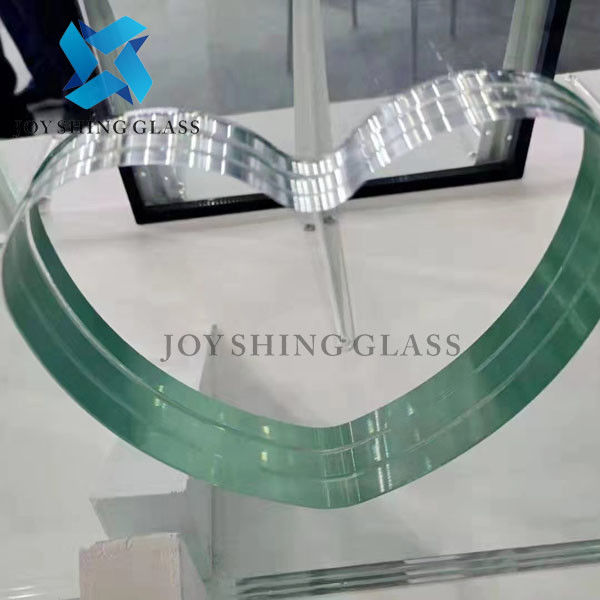 Изготовленная на заказ безопасность прокатала стеклянную дверь 8.76mm PVB покрасило ясное прокатанное стекло