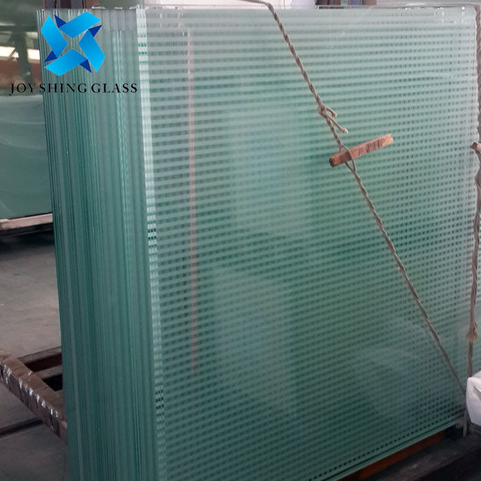 ПВВ ламинированные стеклянные панели с керамическими фритюрными глазурными полосками